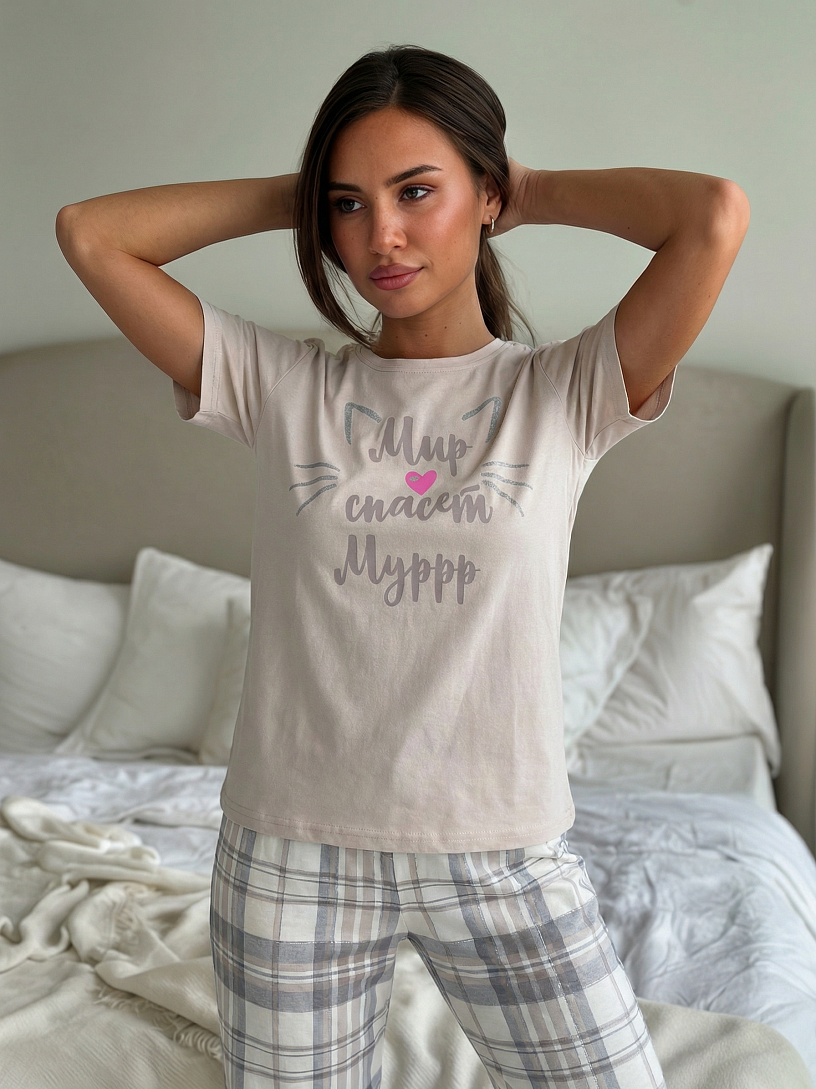 Пижама "Релакс"_131/бежевый
